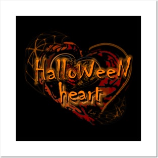 HALLOWEEN HEART Posters and Art